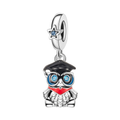 Graduation Wise Owl Dangle Charm
