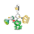 Disney The Princess And The Frog Tiana Triple Dangle Charm