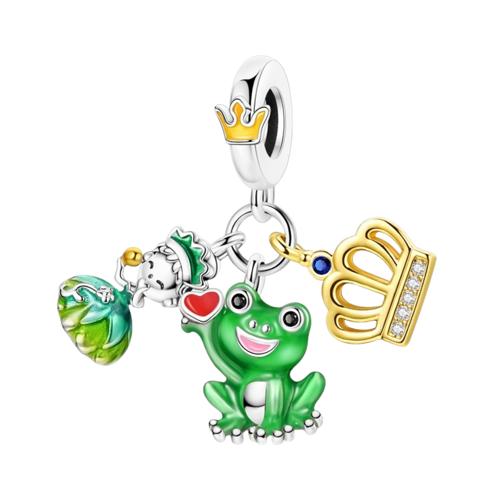 Disney The Princess And The Frog Tiana Triple Dangle Charm