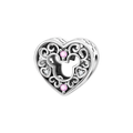 Disney Mickey Mouse Filigree Heart Charm