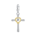 Eternal Love Cross Dangle Charm