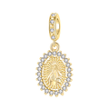 Our Lady Of Guadalupe Mary Dangle Charm