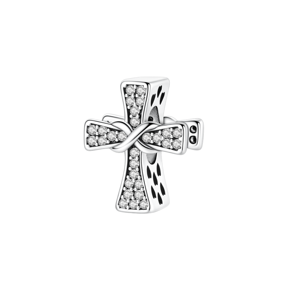 Eternal Faith Cross Charm