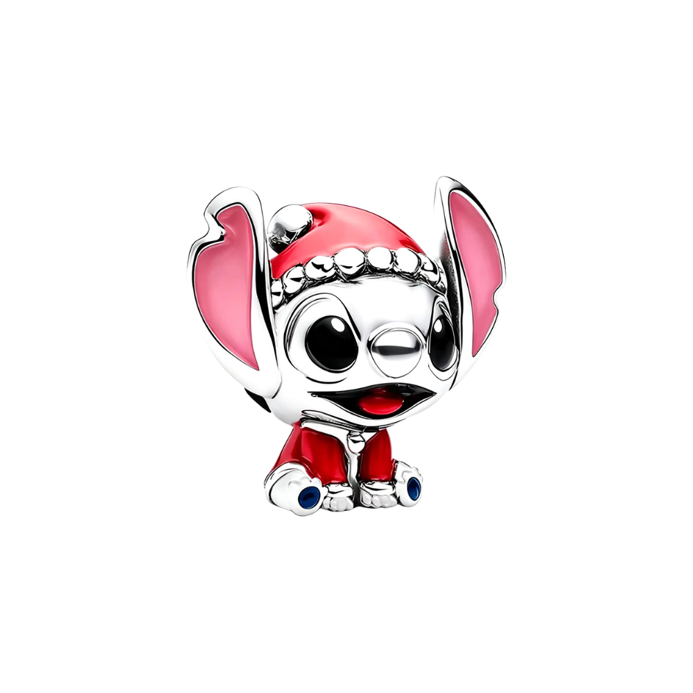 Disney Lilo And Stitch Santa Stitch Charm