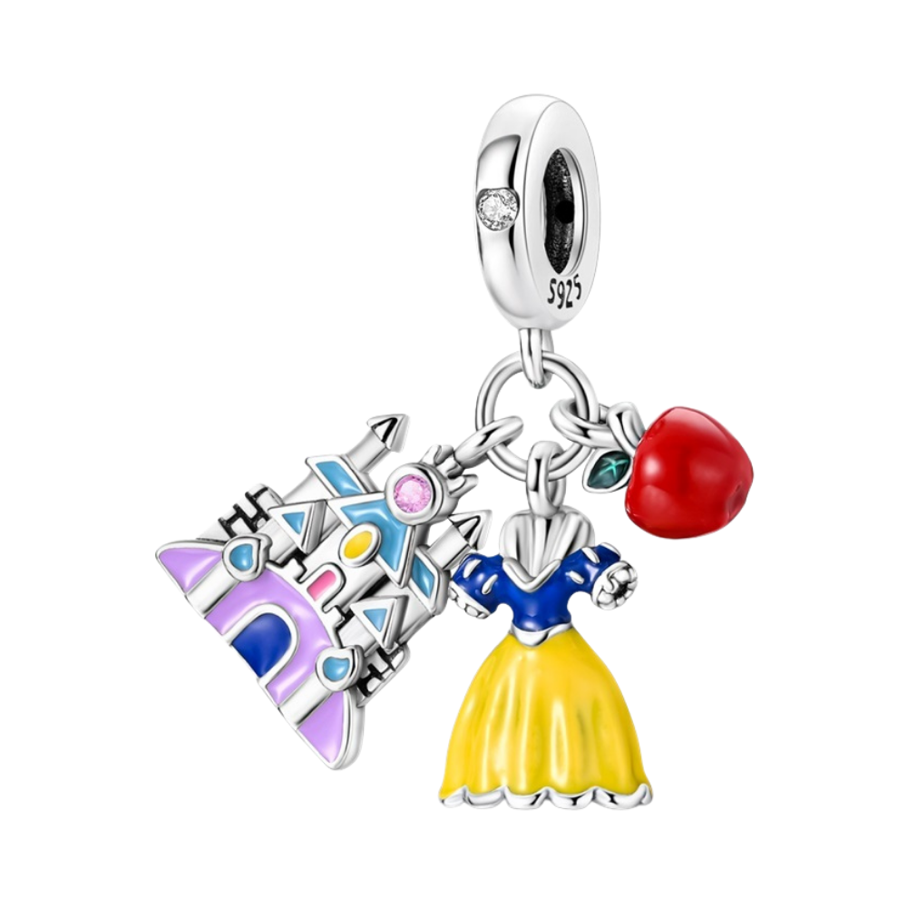 Disney Snow White Triple Dangle Charm