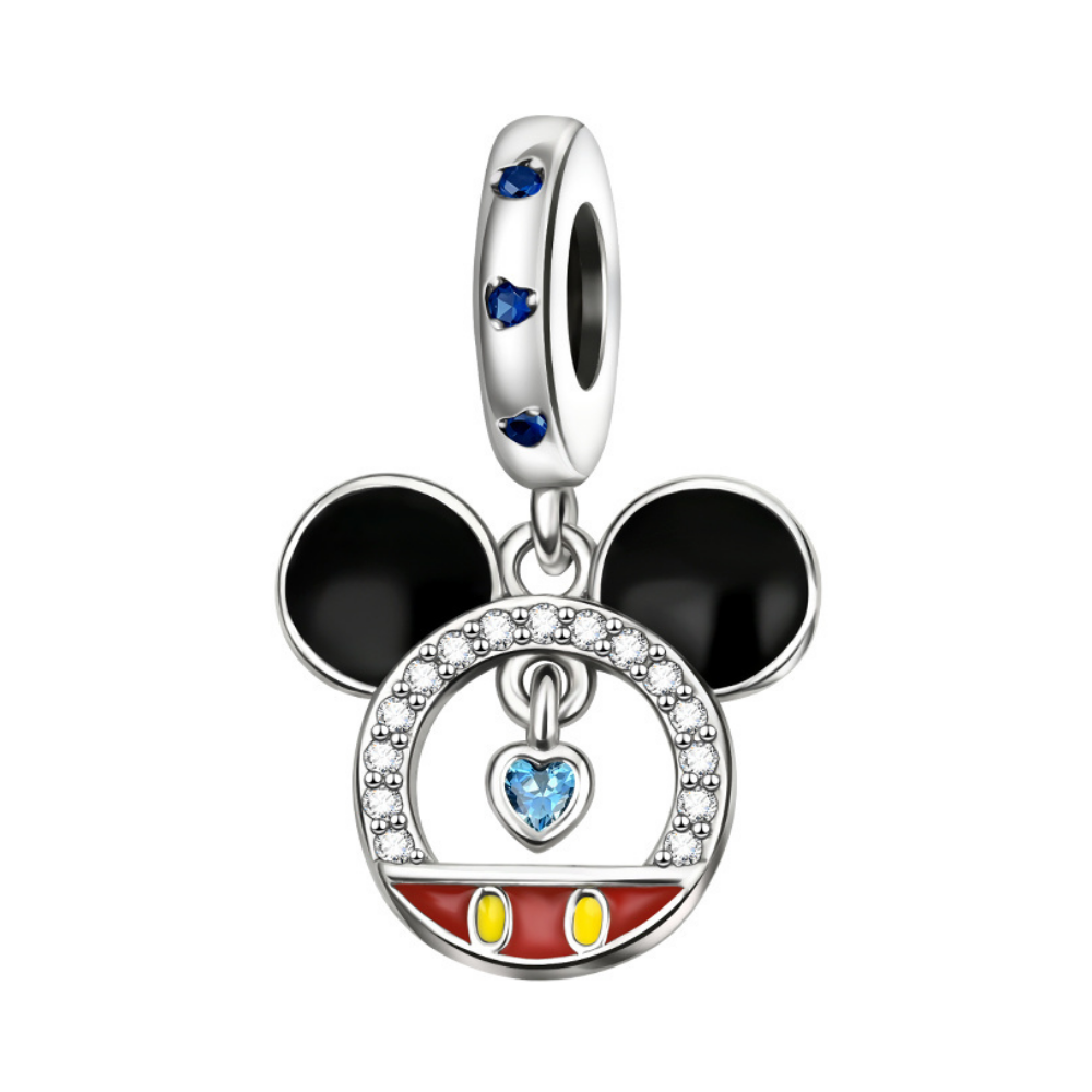Disney Sparkling Mickey Mouse Dangle Charm