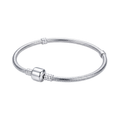 Classic Barrel Clasp Snake Chain Bracelet